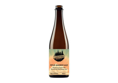 Timberyard Brewing – Wild Mango Ale Bottle Label Design