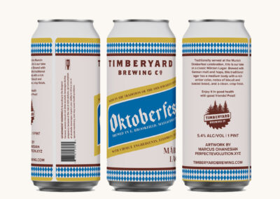 Timberyard Brewing Co – Oktoberfest Can Design